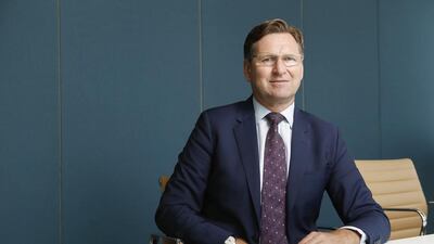 Stuart Anderson, head of Middle East business for the ratings agency Standard & Poor’s. Antonie Robertson / The National