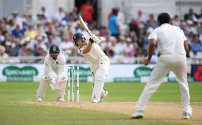England batsman Jos Buttler scored his first Test hundred on Tuesday. Getty Images