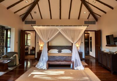 The bedroom inside the Legendary Lodge. Courtesy Legendary Lodge