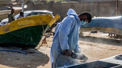 Fibreglass is used in the repair process