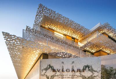 The new Buglari Dubai. Bulgari Hotels & Resorts