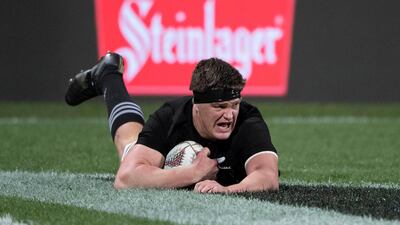 Scott Barrett will start in the second row for the All Blacks in their Rugby Championship game against Argentina. Brett Phibb / New Zealand Herald