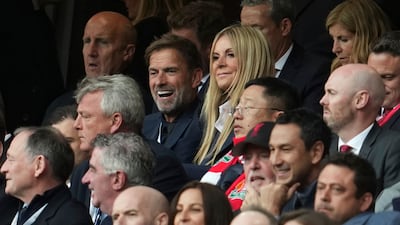 Former Liverpool manager Jurgen Klopp at Anfield. AP