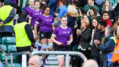 Sophie Shams during the BUCS Rugby Championship Finals at Twickenham.Courtesy British Universities & Colleges Sport