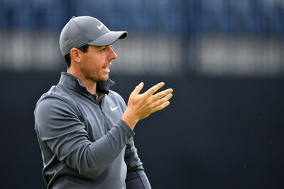 Rory McIlroy has plans to be aggressive at Carnoustie this week. Stuart Franklin / Getty Images