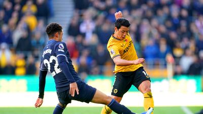Hwang Hee-chan - 6/10: His dribbling caused problems for Dier and Porro, but his final ball left a lot to be desired. Presented with a very good chance in the 54th minute, but the South Korean international failed to keep his effort on target. PA