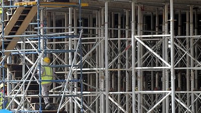 There are only a handful of major Saudi contractors capable of carrying out the kingdom’s megaprojects and the government is setting up a system to monitor their progress. Fayez Nureldine / AFP