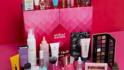 Beauty box with products from Estee Lauder, MAC, Rodial, Rituals, Miu Miu, Stila, Origins and Benefit; Dh399 (down from Dh1,999); on Namshi. Photo: Namshi