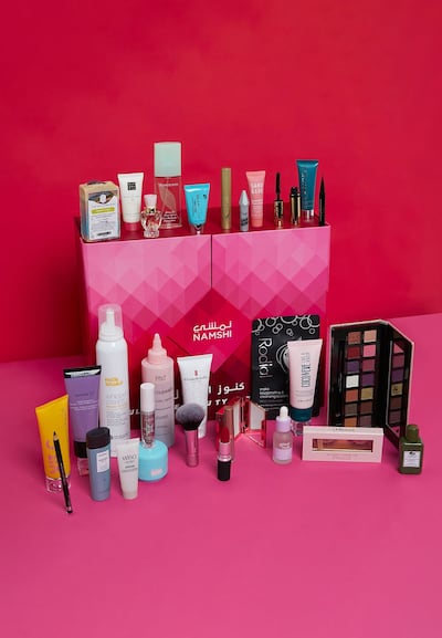 Beauty box with products from Estee Lauder, MAC, Rodial, Rituals, Miu Miu, Stila, Origins and Benefit; Dh399 (down from Dh1,999); on Namshi.