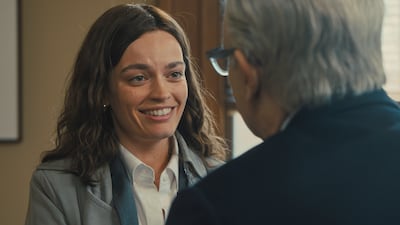 Emma Mackey plays the titular role in Ella McCay, a film inspired by James L Brooks's childhood. Photo: 20th Century Studios