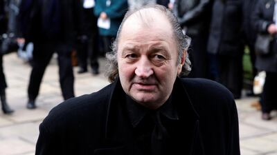 Former Bolton Wanderers player Frank Worthington at the memorial service for Nat Lofthouse in 2011. Reuters