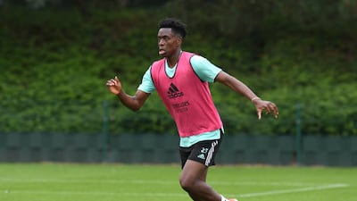 Albert Sambi Lokonga, Arsenal's summer signing from Anderlecht.