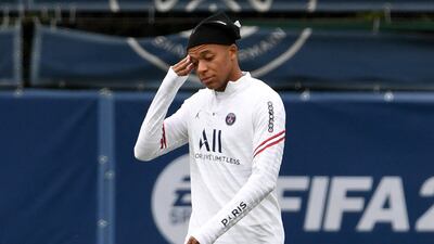 Paris Saint-Germain forward Kylian Mbappe. AFP