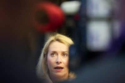 EU foreign policy chief Kaja Kallas says the bloc is invested in Lebanon's future. EPA