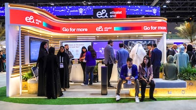 E&'s revenue climbed by about 23 per cent to Dh72.9 billion. Victor Besa / The National