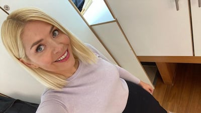 'This Morning' presenter Holly Willoughby is among the British TV stars doing her own make-up. Instagram / Holly Willoughby
