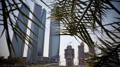 Construction progresses as planned on the Regents Emirates Pearl Hotel on Tuesday, June 21, 2011, at the hotel's construction site near the Emirates Palace in Abu Dhabi.