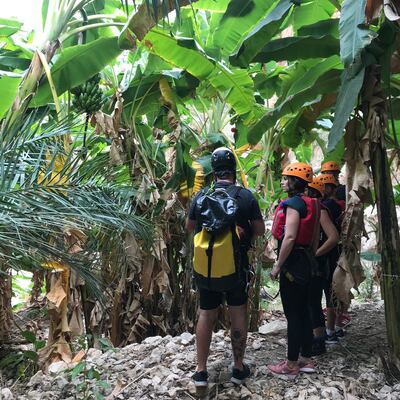 Adventure tourists explore Oman's hidden treasures. Hayley Skirka / The National