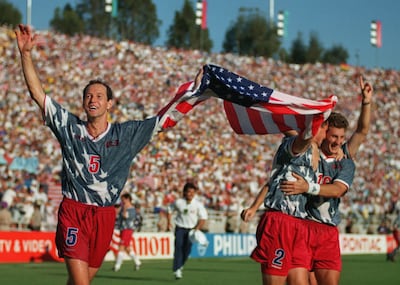 People speculate that cricket is experiencing the same transformative moment in the US that soccer took after the country staged the 1994 World Cup. Allsport