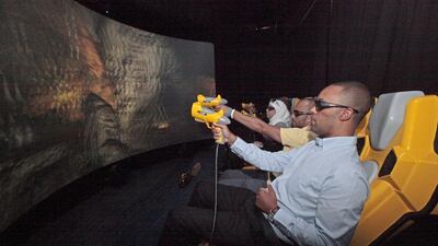 Majid Al Futtaim has 17 Magic Planets across the Arabian Gulf, attracting 6 million visitors last year. Jeffrey E Biteng / The National