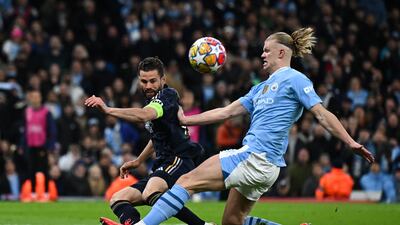 Veteran looked like he might score a disastrous own goal just after break when he took ball past own keeper but cleared for corner. But played part in resolute Real defensive display. Scored in shoot-out. AFP