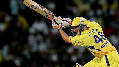 Michael Hussey and his partnership with MS Dhoni set up the platform for Chennai's onslaught. AP Photo