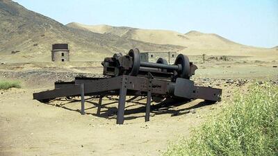 Desert photography by the motorcycle importer Abdulrahman Almutlak, part of the Out of Arabia exhibit at London's Arab British Centre. Courtesy Arab British Centre