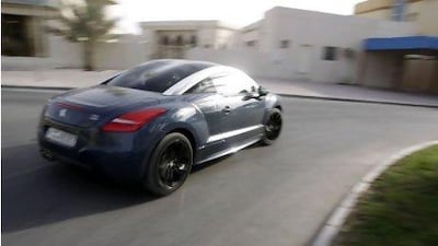The Peugeot RCZ is equal to the base Audi TT. Sammy Dallal / The National