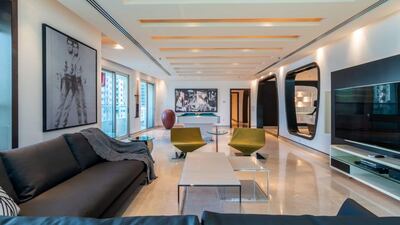 A quiet television corner. Courtesy Allsopp & Allsopp