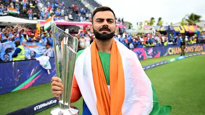 Kohli had a poor tournament, averaging barely 10. But the team stuck to him in the opening position, and he delivered when it mattered in the final, scoring 76 from 59. Runs were hard to come by but Kohli used all his experience to put up a competitive score. What a way to finish your T20 career. Getty Images