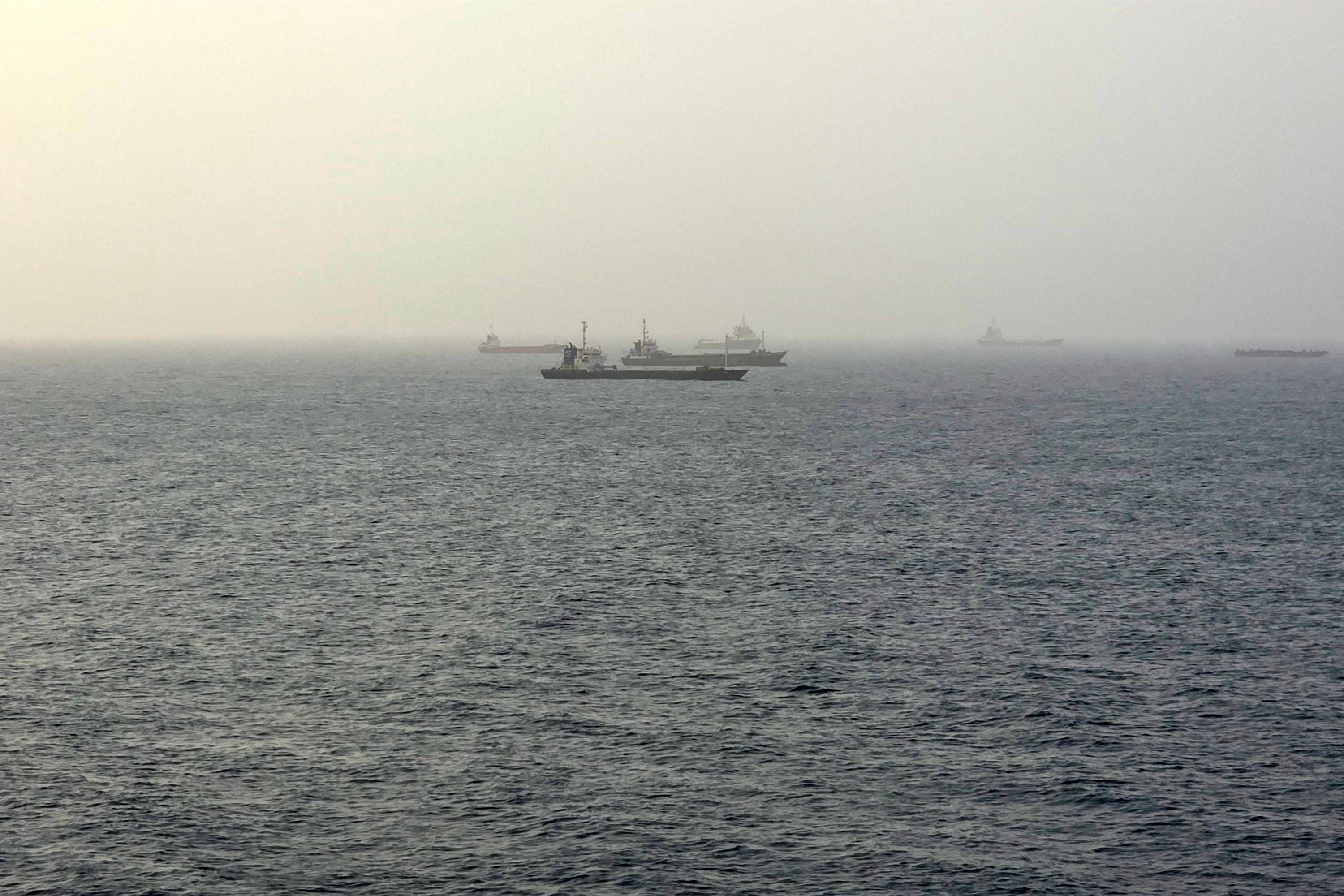 Image linked from the original feed: Kuwait's air defences respond to Iranian drone attacks