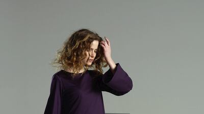 Dramatic slits can be achieved modestly by layering contrasting fabrics underneath.