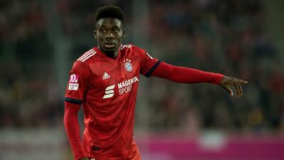 Teenager Alphonso Davies is one of Bayern Munich's new recruits. Getty