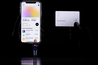 The Apple Card: New York Department of Financial Services is investigating Goldman Sachs for possible sex discrimination in the way it sets credit limits. Tony Avelar / AP