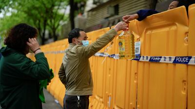 Shanghai residents are struggling to get hold of daily supplies. Reuters