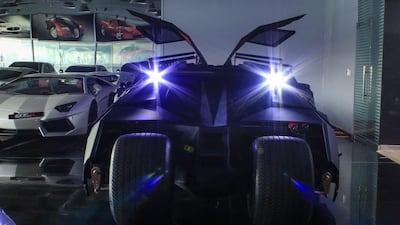 Powered by a 5.7-litre, 8-cylinder Corvette engine producing 550 horsepower, with a top speed of 250kph, the car also comes with air conditioning, leather seats and a rear camera. Courtesy GTR Motors