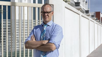 Karl Marsden was almost forced into paying a Dh65,000 contract cancellation fee after a scammer posing as a du employee signed him up for the diamond plan. Antonie Robertson / The National