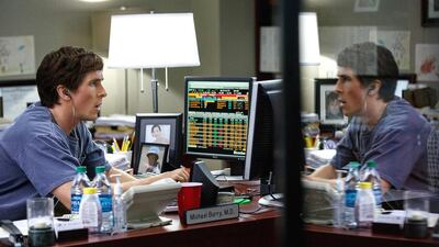 Actor Christian Bale plays Michael Burry in movie The Big Short. Jaap Buitendijk / Paramount Pictures