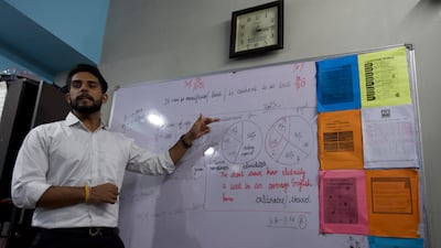 Akhil Katyal, who teaches English at Broadway, is also an aspiring emigrant and has applied for jobs in Canada