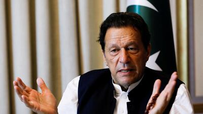 Imran Khan said he was convicted without being given the right to prepare his defence. Reuters