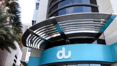 Analysts say that the high level of smartphone penetration in the UAE market is the main driver behind du’s network expansion. Lee Hoagland / The National