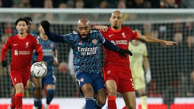 Fabinho - 5. The Brazilian was tidy on the ball without ever worrying Arsenal. Usually he controls the pace of the game but that was not the case here and he was replaced by Oxlade-Chamberlain with 15 minutes left. Reuters