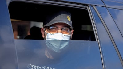 Proud Boys leader Henry "Enrique" Tarrio in Washington, in January. Reuters