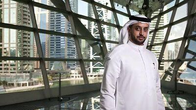 Ahmed bin Sulayem, the chairman of Dubai Multi Commodities Centre, is targeting Islamic funding for the tower. Antonie Robertson / The National
