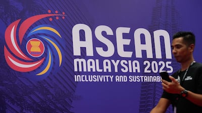 Security has been tightened in the centre of the Malaysian capital, Kuala Lumpur, as 10 Asean member states come together with countries such as the US and Brazil. AP