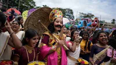 The festivities come after two years of low-key celebrations due to the Covid-19 pandemic, with Kerala one of the areas worst affected. AP