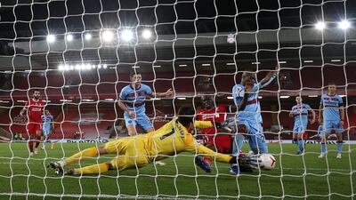 WEST HAM RATINGS: Lukasz Fabianski - 5: Always on the verge of an error. Spilled the ball twice and got away with it each time. Does not inspire confidence. Getty