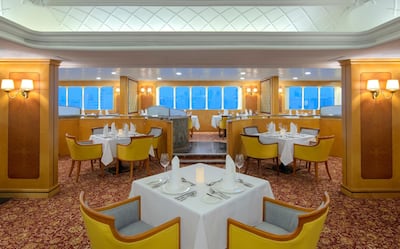 The dining room before the refurbishment