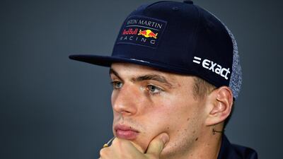 Red Bull's Max Verstappen explained his side of the story regarding a clash with Esteban Ocon at Yas Marina Circuit on Thursday. Getty Images