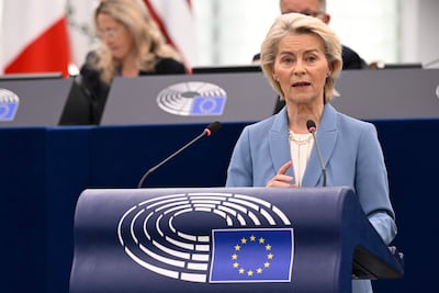 European Commission President Ursula von der Leyen. AFP